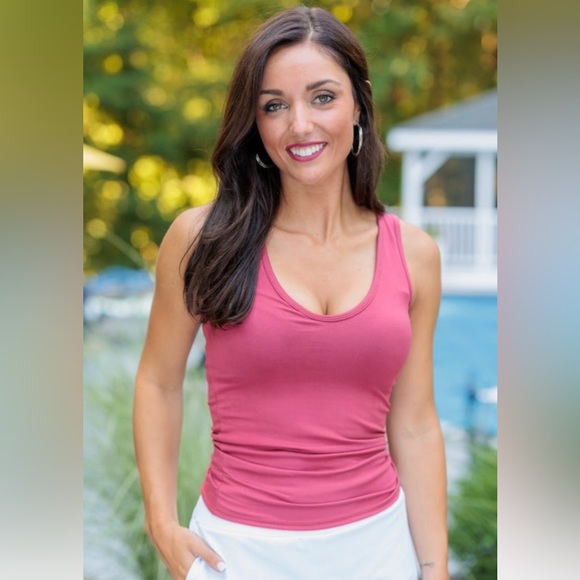 Tops - V-neck Brami, size large (fits 10-12) worn once in excellent condition